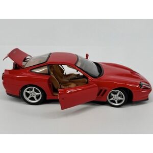 Ferrari 550 Maranello 1:18 Diecast Model Car Red Maisto Opening Parts